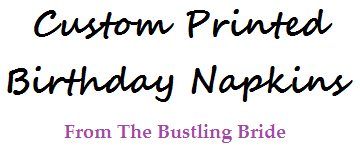 Birthday Napkins